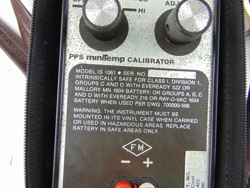 Transmation Inc PPS Minitemp Calibrator