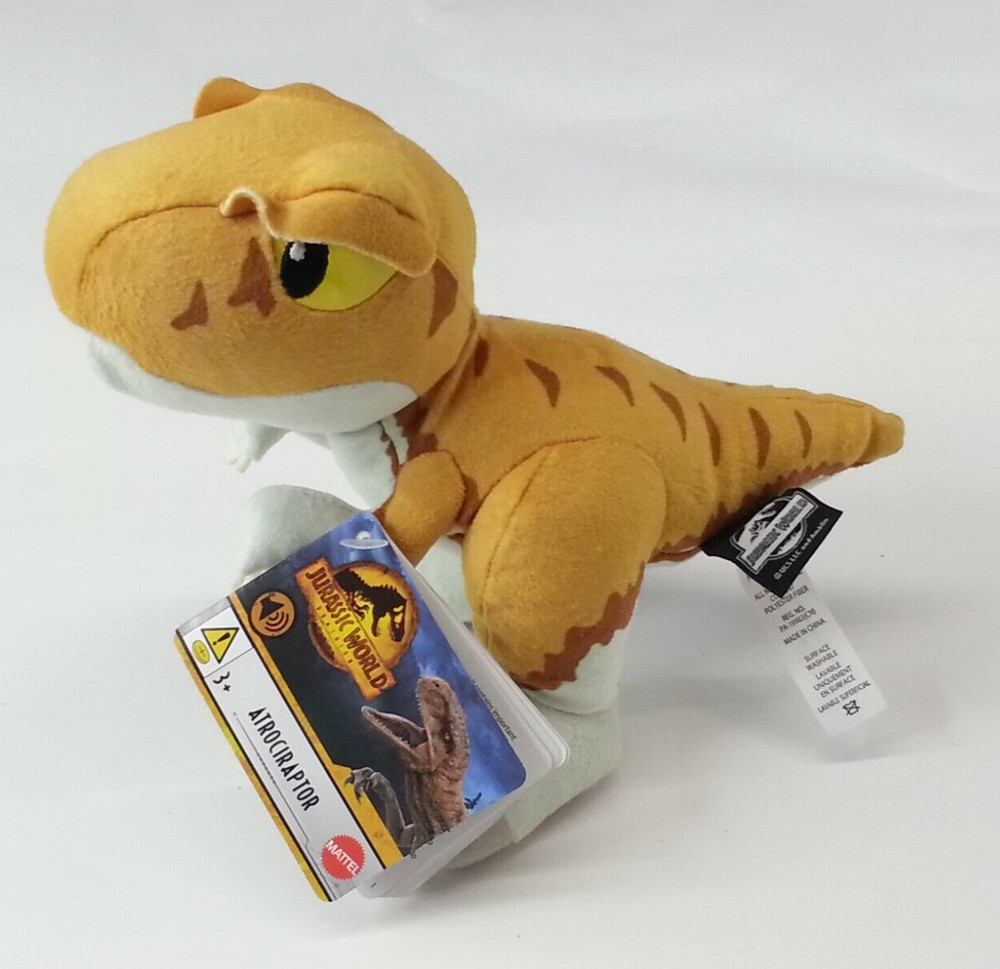 NEW Plush Dinosaur Jurassic World Atrociraptor
