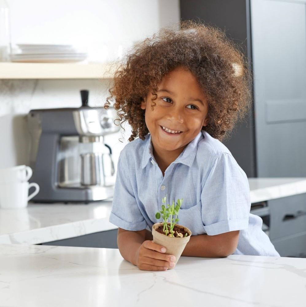 Kids Grow Kit - Science Edition - Organic Bean & Watermelon 2 Pack