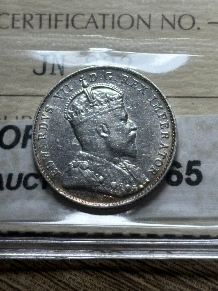 Newfoundland 10 Cent 1903 ICCS Graded VF-30