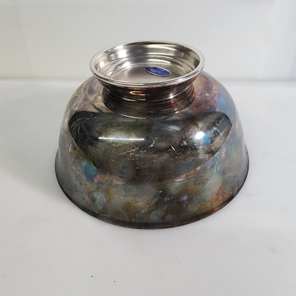 Reed & Barton 101 Footed Silver Plated Bowl 8" Diameter