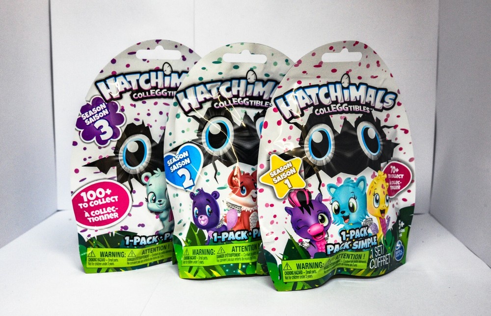 HATCHIMAL BLIND BAG BUNDLE Seasons 1, 2, and 3 - CHRISTMAS GIFT STOCKING STUFFER