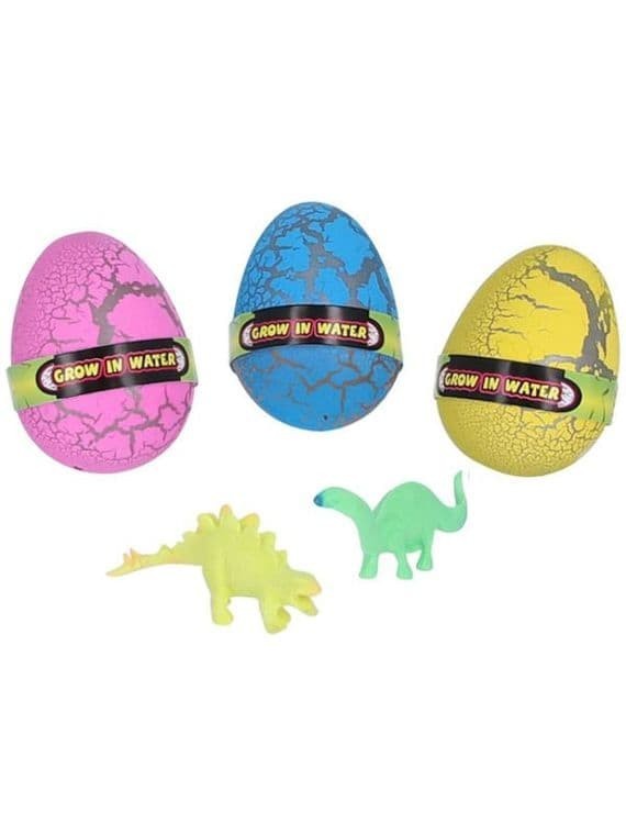 Box of 12 Dinosaur Growing Hatch Eggs