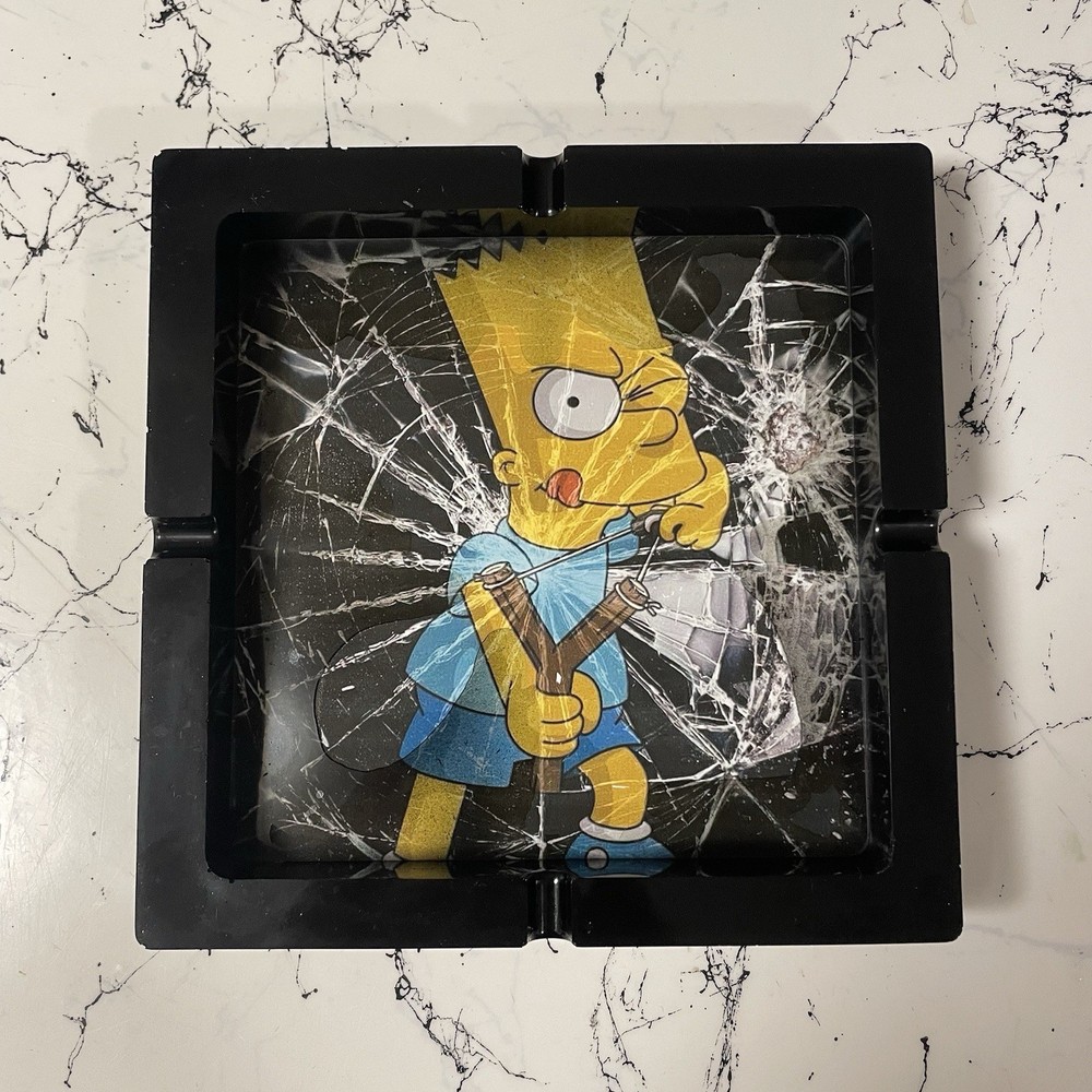 Bart Broken Glass Ashtray