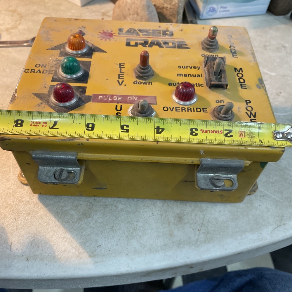 Laser grade control box