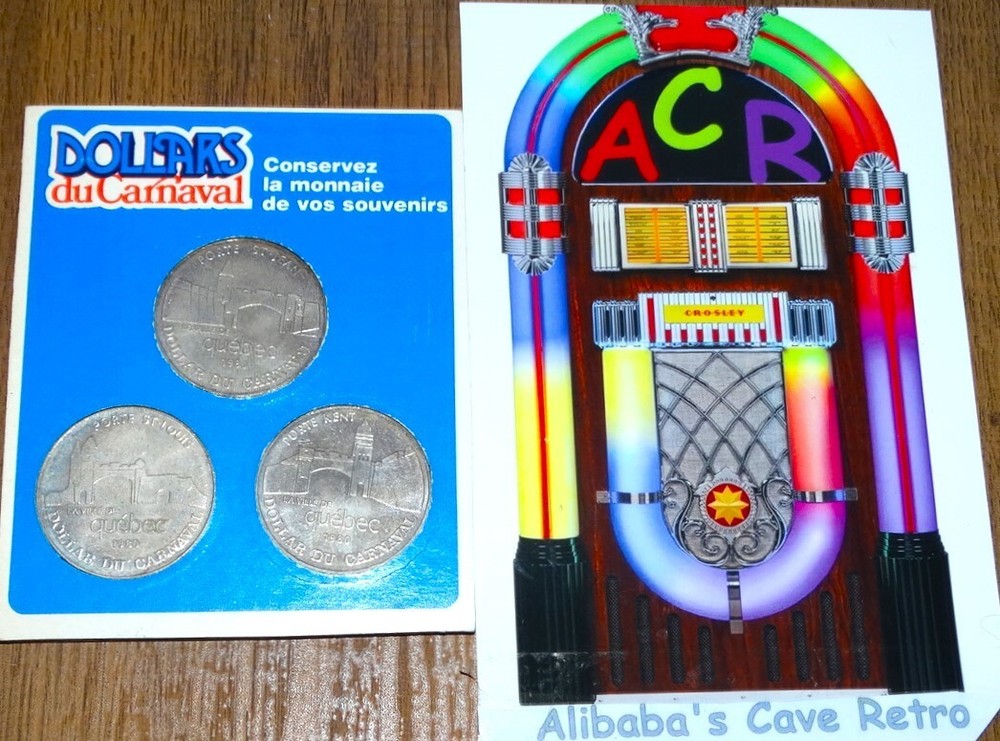 Quebec Carnival $1 Trade Dollars Set - 1980