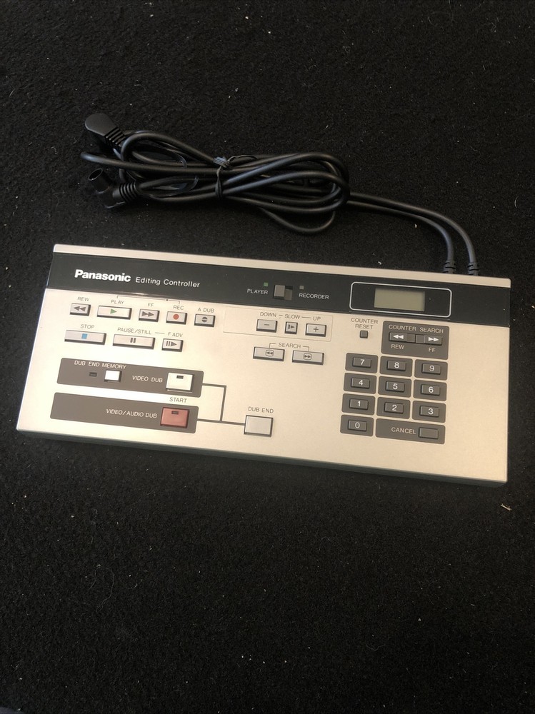 PANASONIC PV-R500 EDITING CONTROLLER EXCELLENT CONDITION