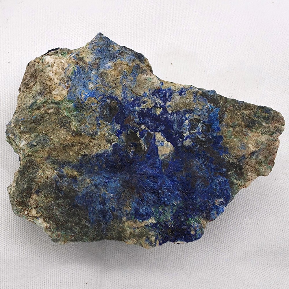 Azurite and Malachite Specimen Rough 106.6 grams