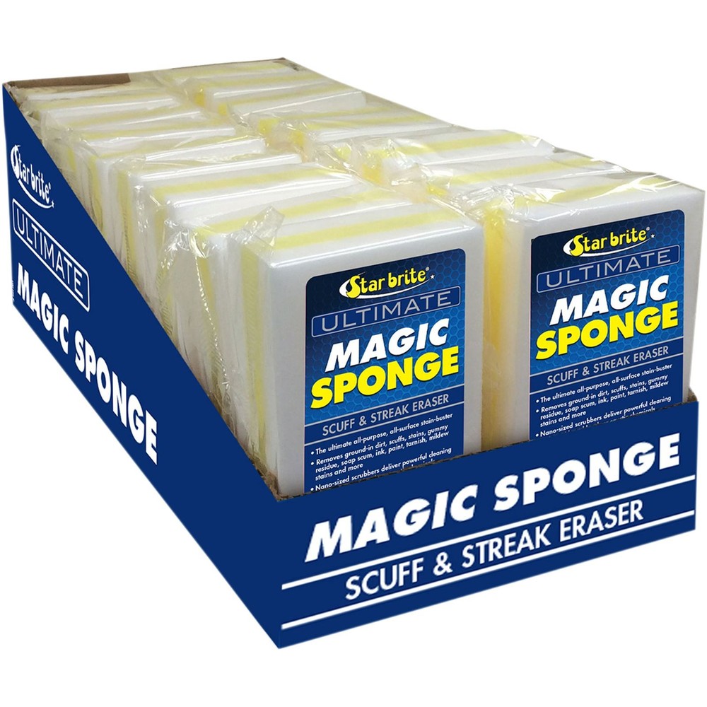 Star Brite Magic Sponge Cleaner - 18/Pack 041018