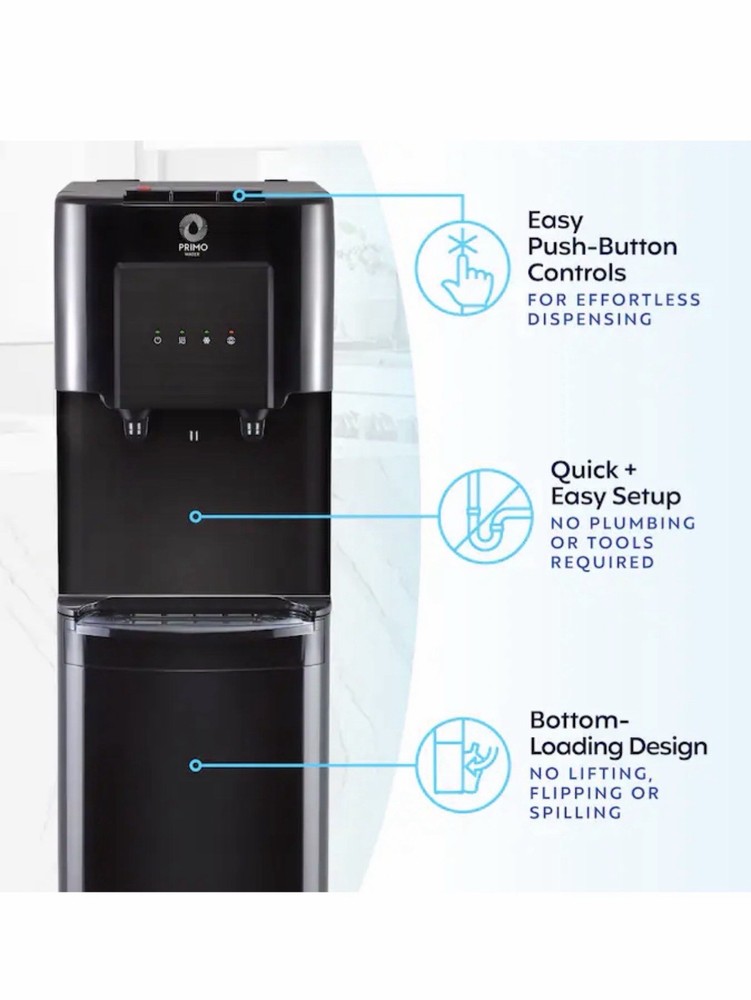 PRIMO BOTTOM Loading Hot & Cold Water Dispenser MODEL #601298