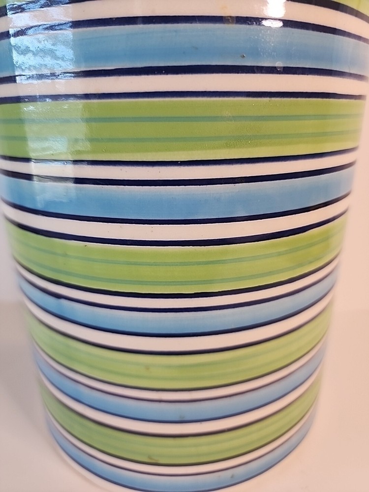 Artisan Hand Painted Ceramic Vase