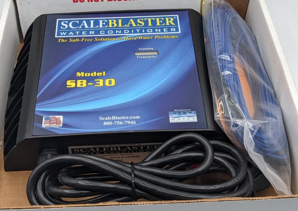ScaleBlaster Water Conditioner Salt-Free Solution To Hard Water Problems (SB-30)
