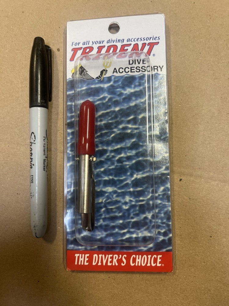 Trident 6mm Single Wing Rockpoint Plated Speargun Tip HA04 (New)