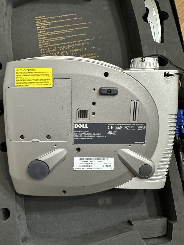 Dell 2200MP Projector Grey Computer PC VGA Genuine Tested Working