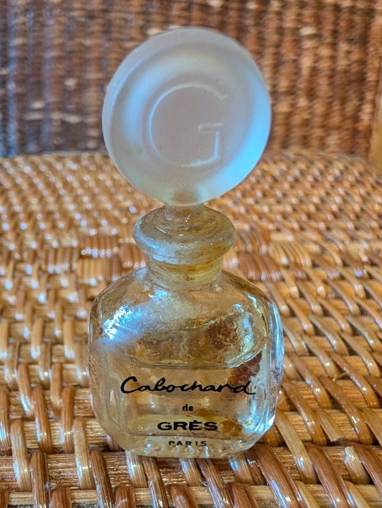 Vtg Cabochard de GRES Parfum Micro Miniature Bottle Vtg Perfume Bottle Vanity
