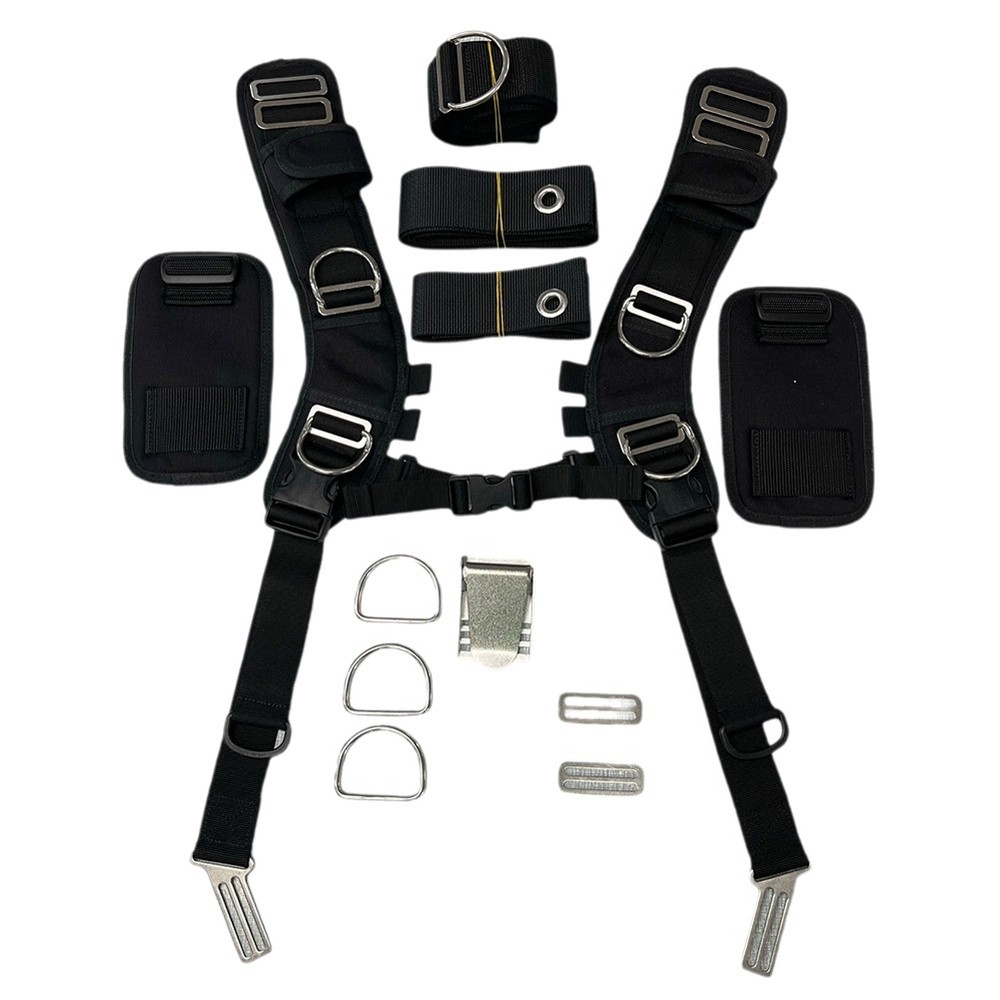 Scuba Diving Harness System Back Plate Diving Bracket for Snorkeling7389