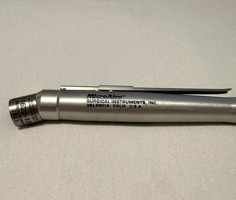 Microaire 1620-100 Pneumatic Micro Wire Driver Surgical Handpiece