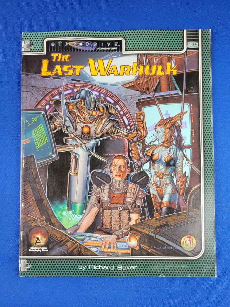 Star Drive The Last Warhulk Adventure Module - Alternity
