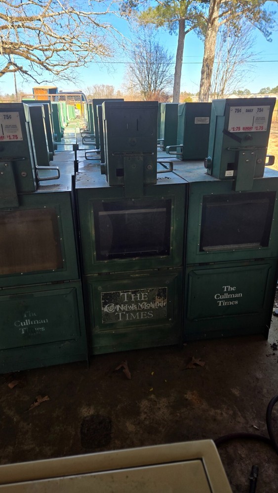 newspaper vending machine