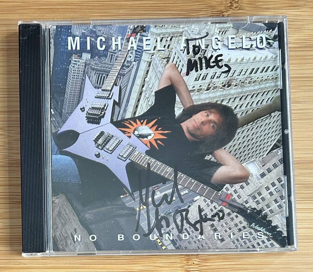 Michael Angelo (Nitro) "No Boundaries" CD - Autographed/Signed