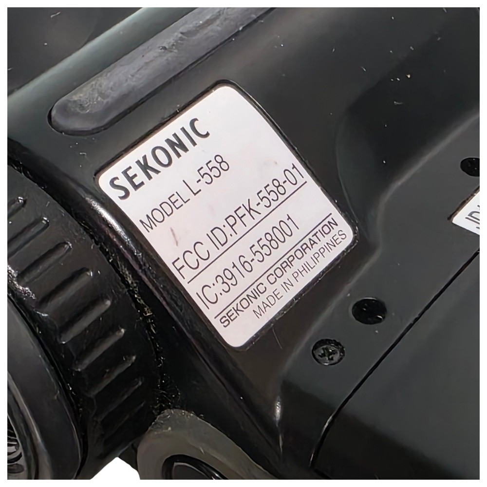 SEKONIC L-558 Dual Master Digital Light Meter