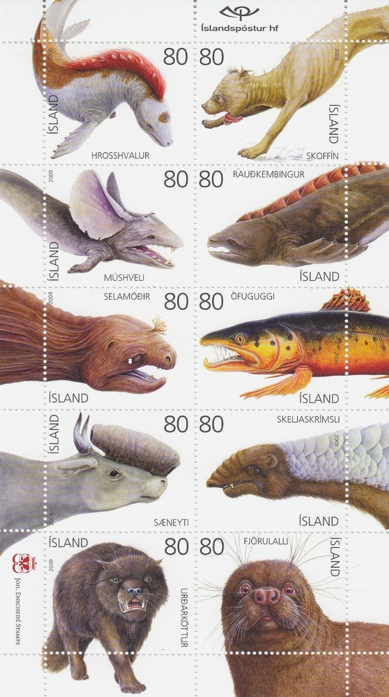 Iceland - 2009 (1152-1161 MS) Mint never Hinged