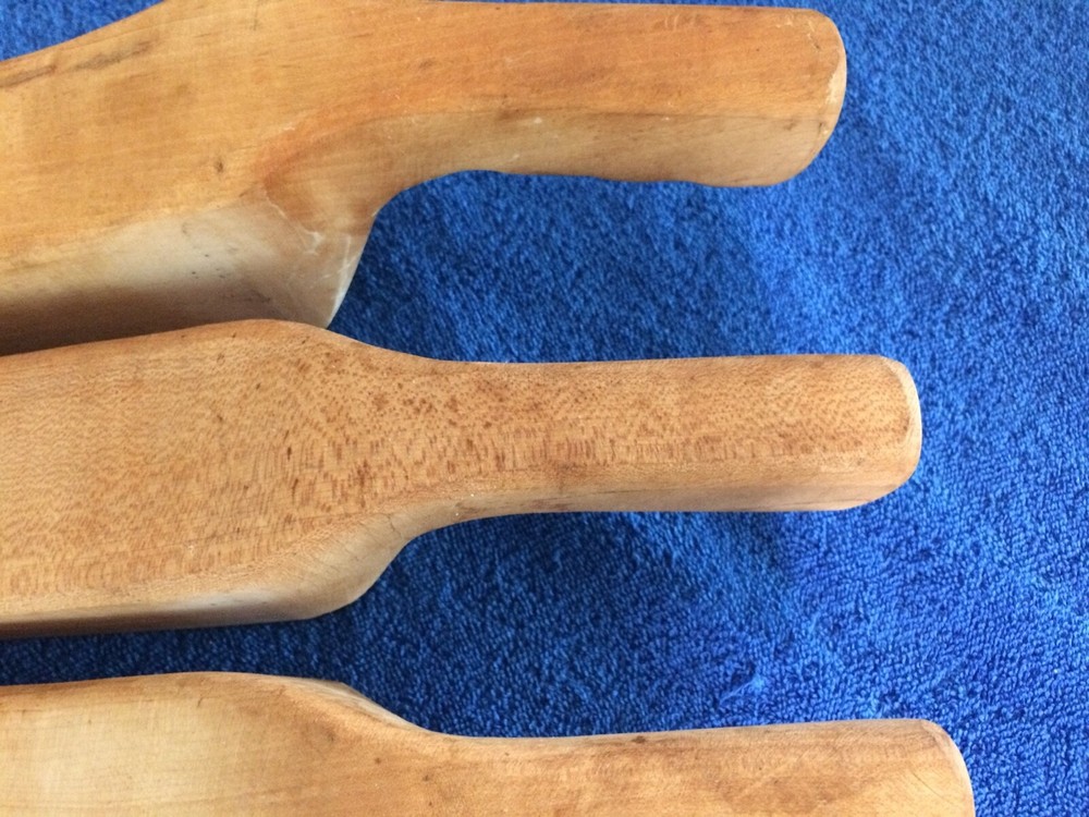 Wooden Panel Beater Slapping Hammers with Leather Straps