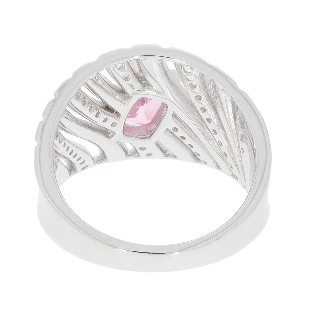 Sterling Silver Semi Mount Ring Setting Cushion CU 7X5mm