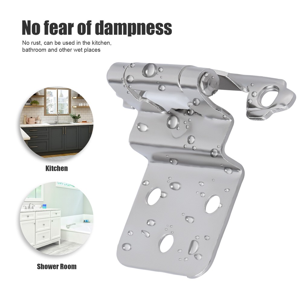3/8" Inset Offset Kitchen Bathroom Cabinet Doors Hinges Self Closing Face Mount