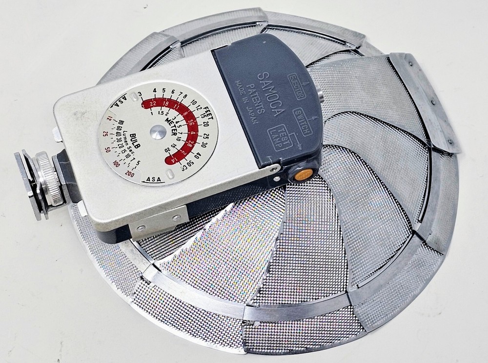 Samoca Automat 35 Camera Flash Light Exposure Meter Romanslide Projector Pouch