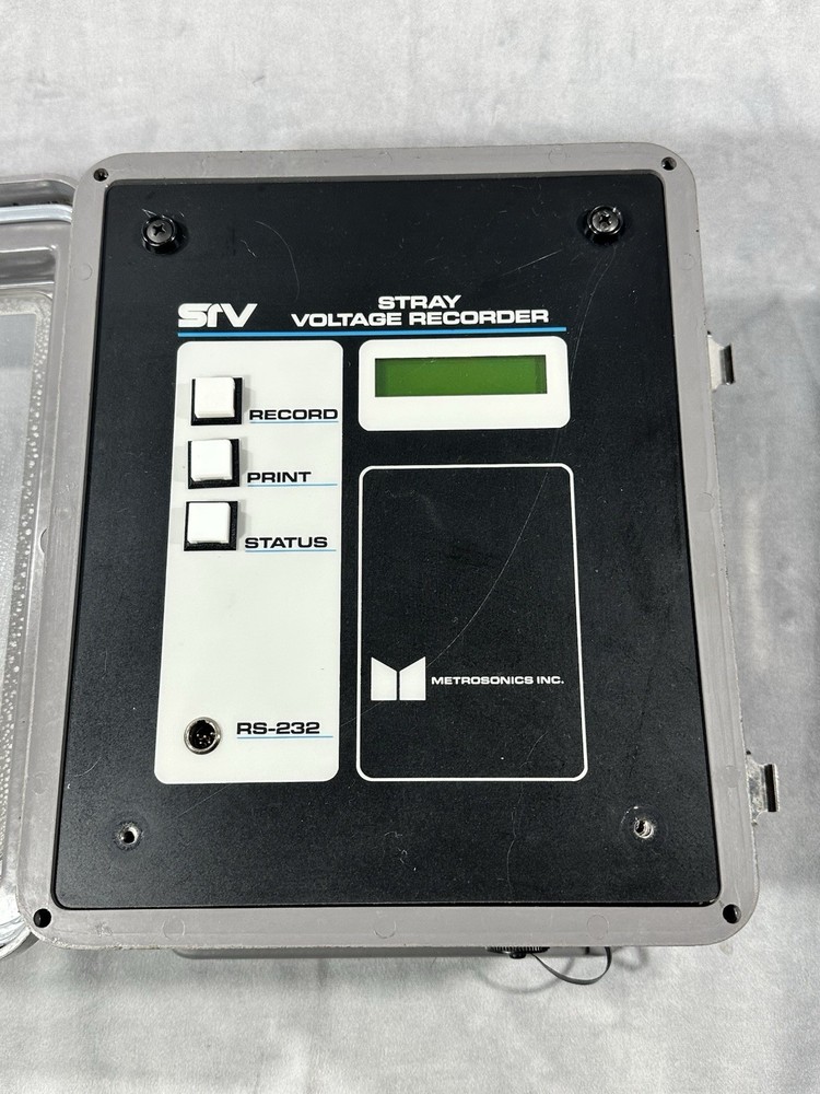 Metrosonics RS-232 Stray Voltage Recorder with Case