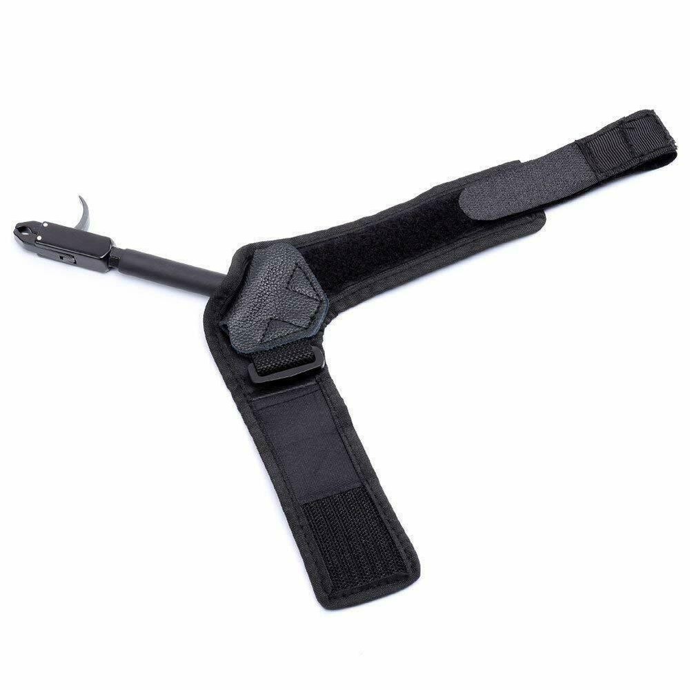Compound Bow Release Aid Trigger Caliper Adjustable Wrist Strap Archery Shooting