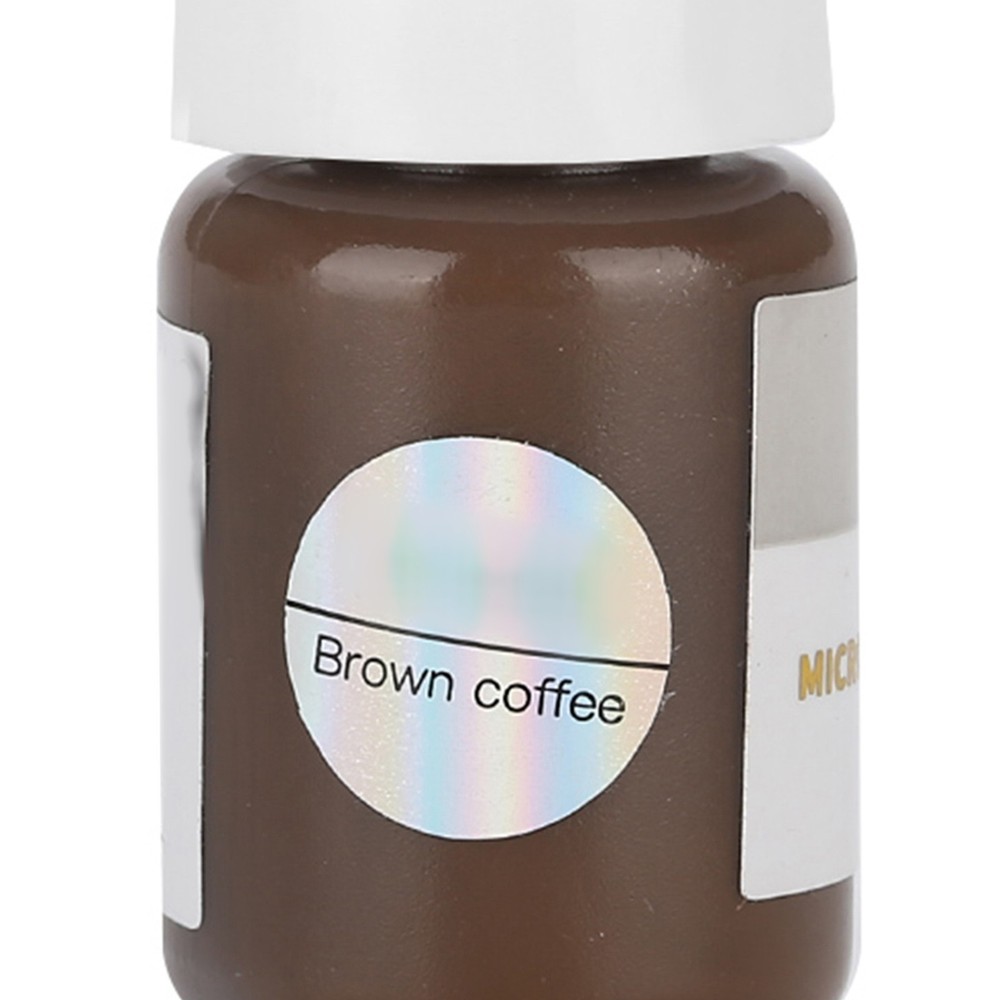 Brown&Coffee (Eyebrow)Microblading Pigment Ink Semi Permanent Eyebrow Lips WT