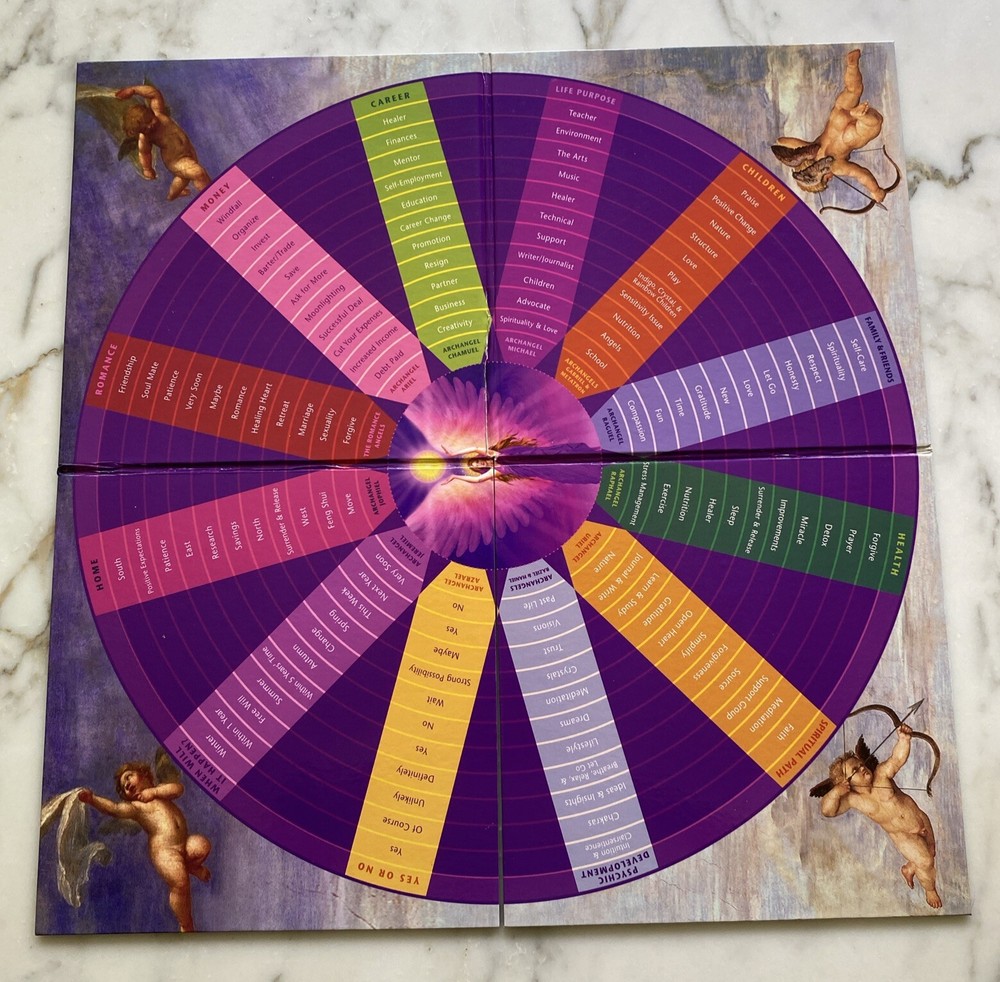 Doreen Virtue Angel Guidance Board Divination Game COMPLETE