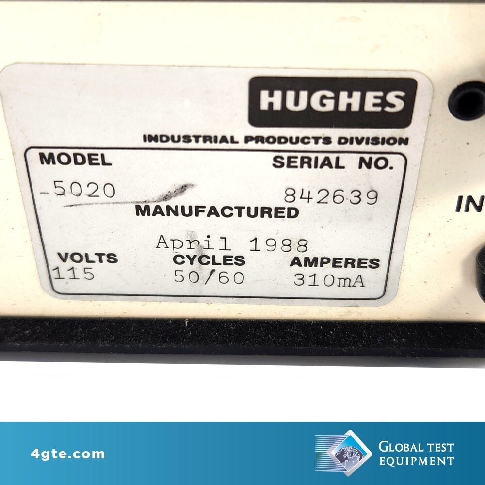 Hughes 5020 Laser Power Supply