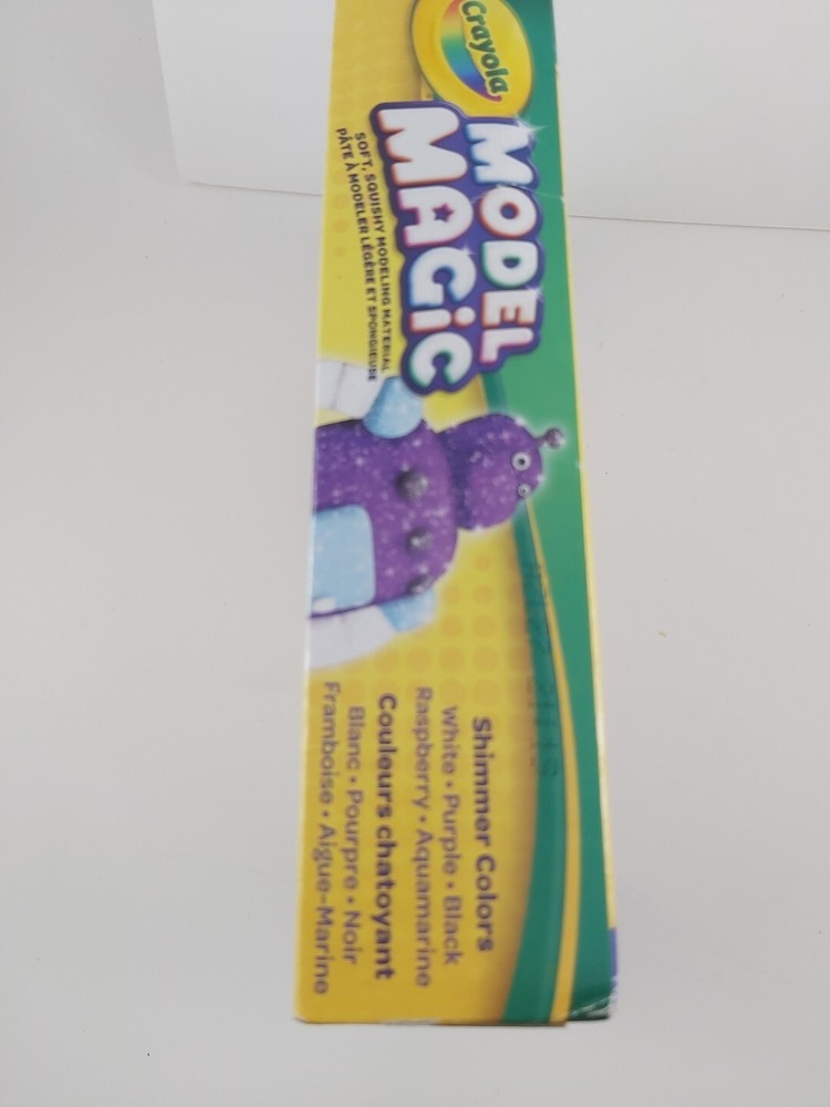 Crayola Model Magic Shimmer 5 Colors Nontoxic Soft Squishy Modeling Material
