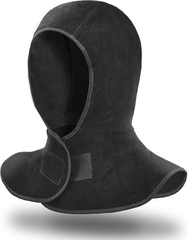 Welding Hood, Flame-Retardant Protective Welding Cap with Neck Shoulder Drape...