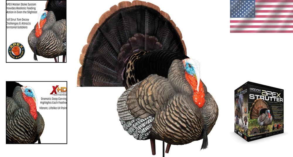 Apex Full Strut Tom Decoy with Stake System