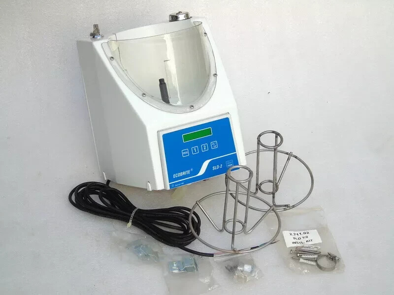 NEW ECOLAB ENGINEERING DENMARK ECOBRITE SLD2 SOLID DISPENSER FLUID METERING