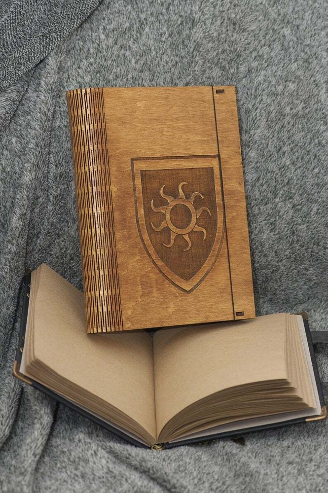 'The Chronicles of Nilfgaard' Handmade leather notebook