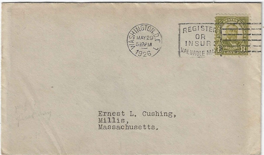 FDC  #589 --  8c  Grant --    5/29/26