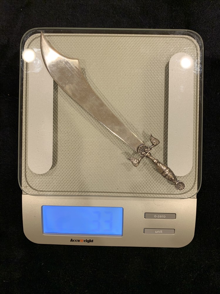 800 Silver Sword Letter Opener