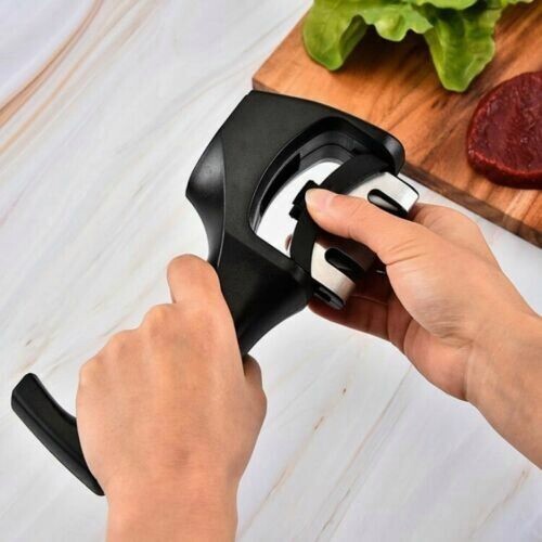 3 Stage Knife Sharpener Professional Ceramic Tungsten Kitchen Sharpening System