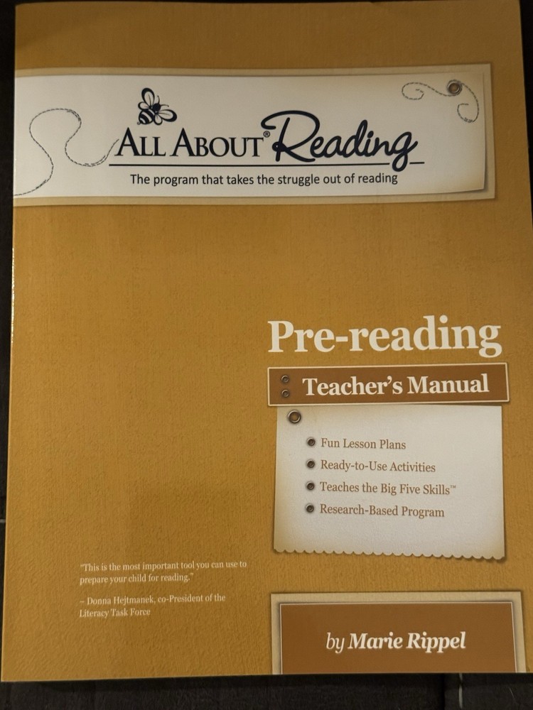 All About Reading Pre-reading Set