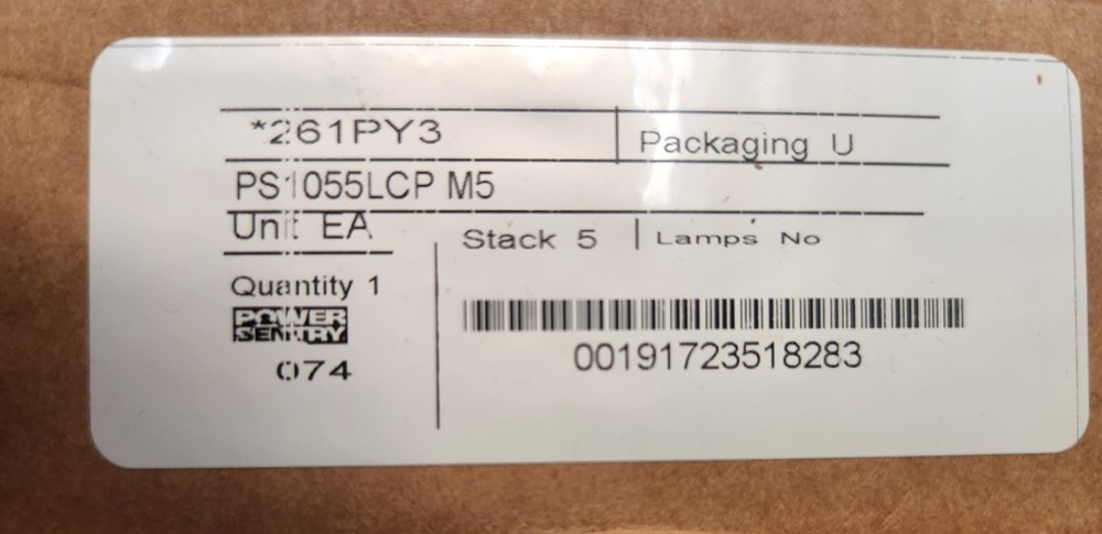 Power Sentry PS1055LCP LED Emergency Driver Inverter Battery Backup