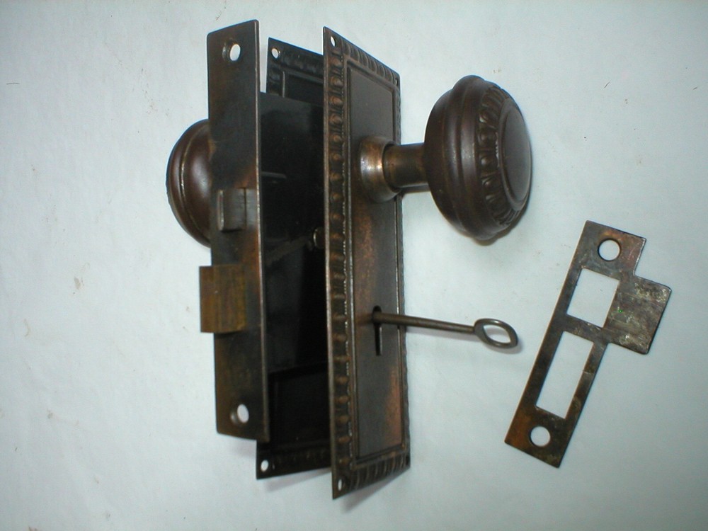 Antique Victorian Era Door Hardware