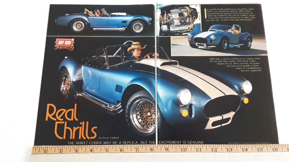 ARNITZ COBRA REPLICA ORIGINAL 1980 ARTICLE