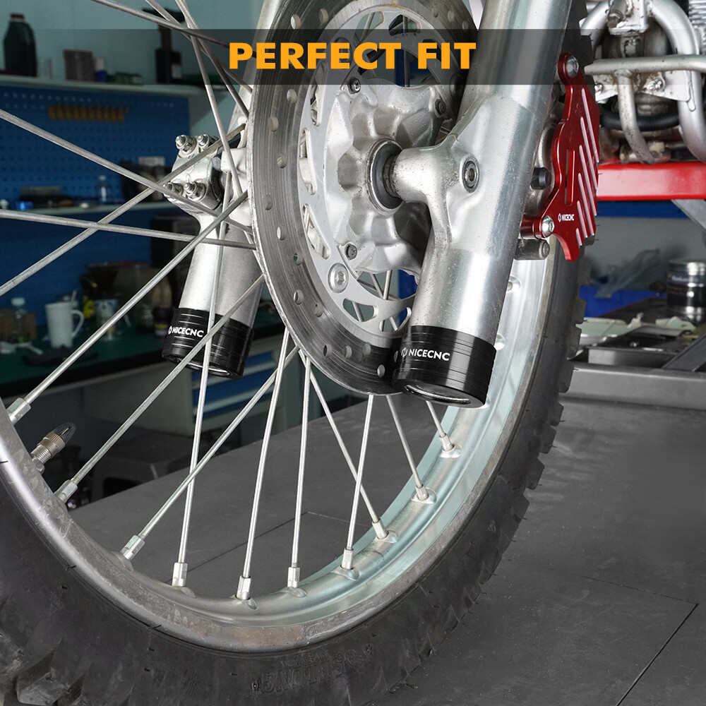 For Honda XR650L 1993-2024 NICECNC Fork Lower Leg Guard Fork Bottom Protector