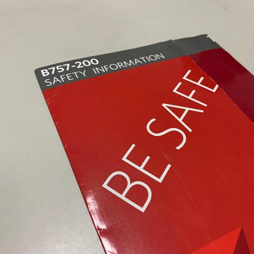 Delta Airlines Safety Guide B757