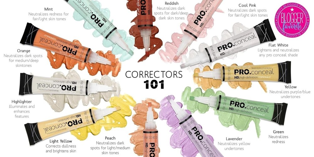 Lightweight HD Pro.Conceal Peach Corrector - Long-Wearing Full Coverage Formula